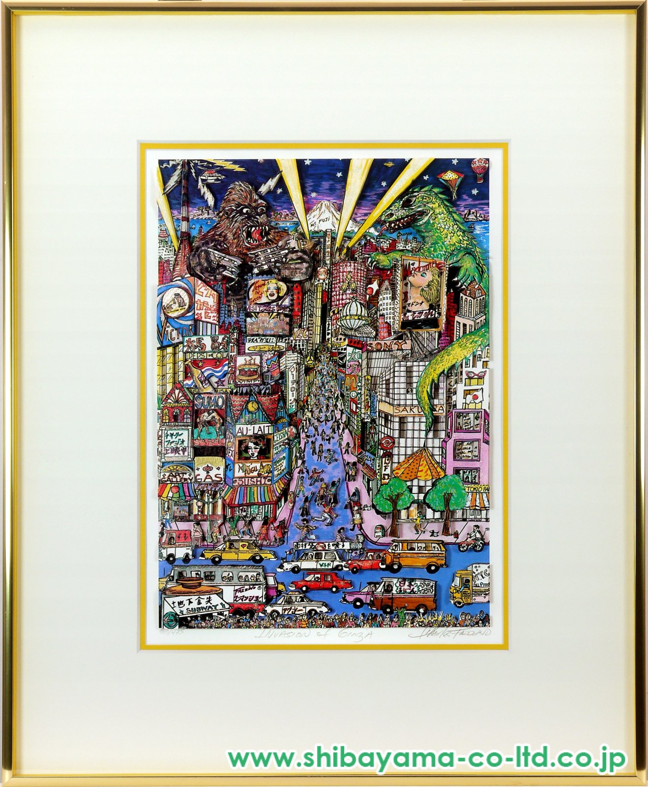 おまとめ購入専用出品□チャールズファジーノ 3Dシルクスクリーン お