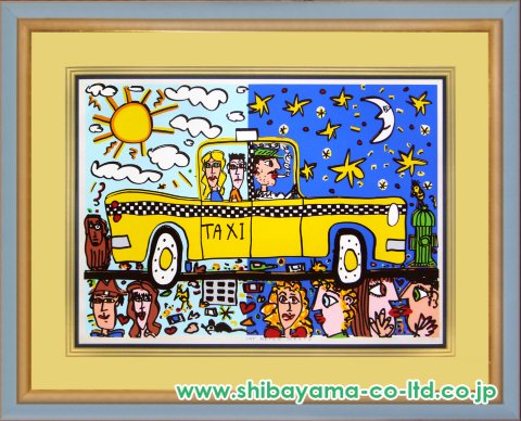 ジェームスリジィ 真作 big brother 3Dシルクスクリーン版画