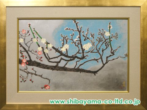 小倉遊亀「うす霜」リトグラフ :: 絵画買取・販売 - シバヤマ