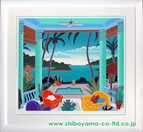 トーマス・マックナイト「マスティックパビリオン」シルクスクリーン