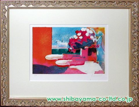 リトグラフポール・ギヤマンE.A 直筆サイン