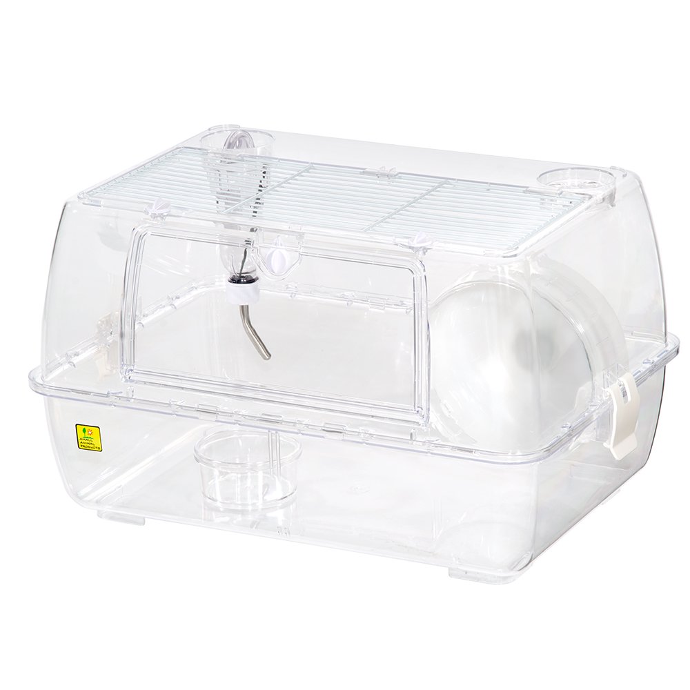 三晃商会 ルーミィ グランスペース クリアー(47×32×27.5cm) ハムスター