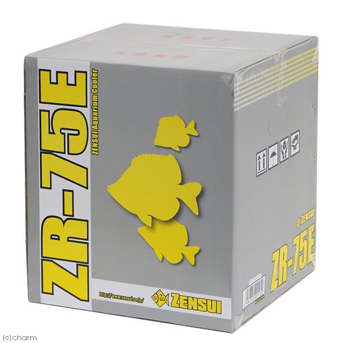 ゼンスイ 水槽用クーラー ZR-75E シルバー ~300L アクアリウム | チャーム