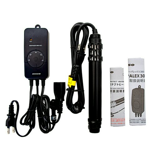 ニッソー プロテクトプラス R-300W+交換用ヒーター ~150L以下水槽用