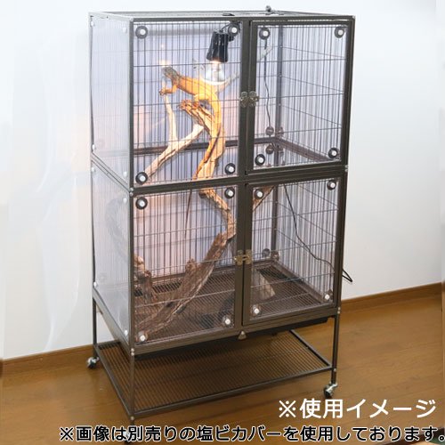 チンチラケージ SANKO ブラック 62L x 51W x 78H 滑車付き チンチラ