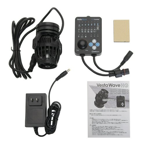 ボルクスジャパン VestaWave VW08HG 25W 8000L/h ウェーブポンプ 水流