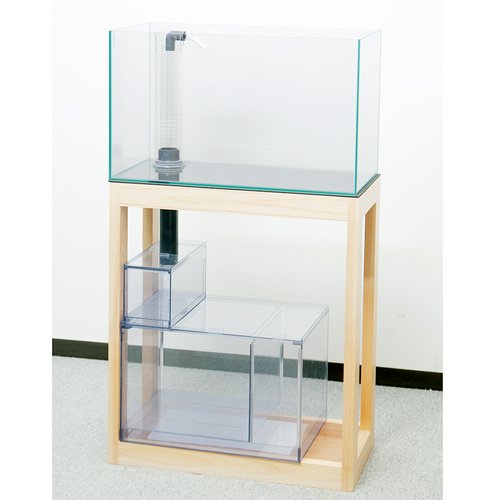 クロミス60 OFセット クロミス60+キャビネット+ろ過槽 60cm水槽 代引