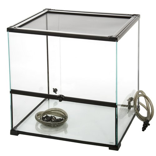 爬虫類ケージ テラスペース 60×45×60cm 穴2つあり ドレン付き 爬虫類