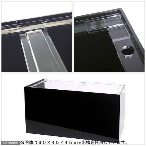 120cm水槽4面ブラックセット 引取りのみ 1200 600 450 4面ブラック