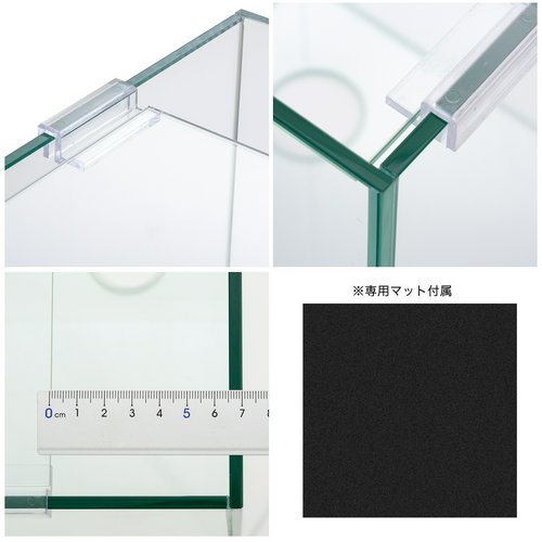 30×30×30㎝ガラスオーバーフロー水槽