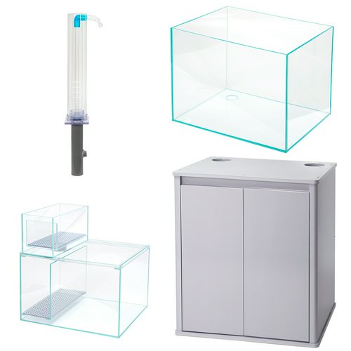 アクロ オーバーフロー水槽セット 6045(60×45×45cm) スーパークリア 3