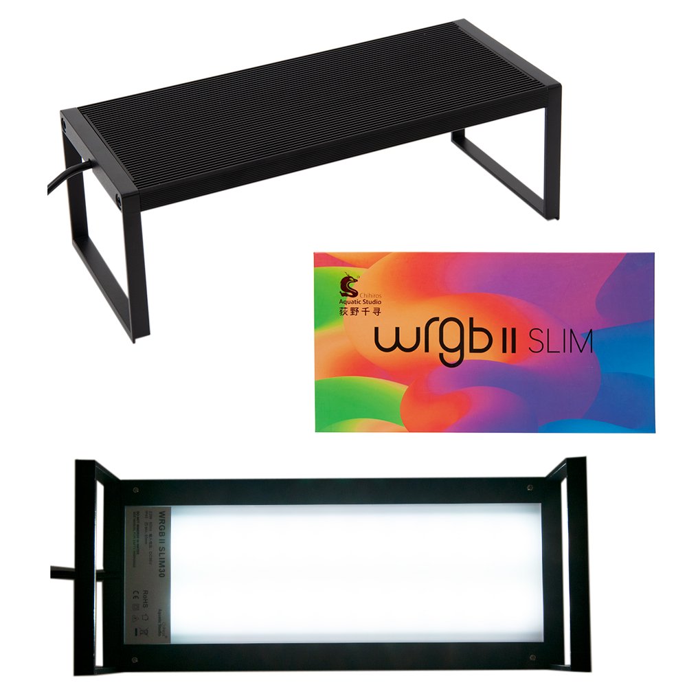 Chihiros LED WRGB2 SLIM30 ブラック RGBライト 調光機能付き 1200lm