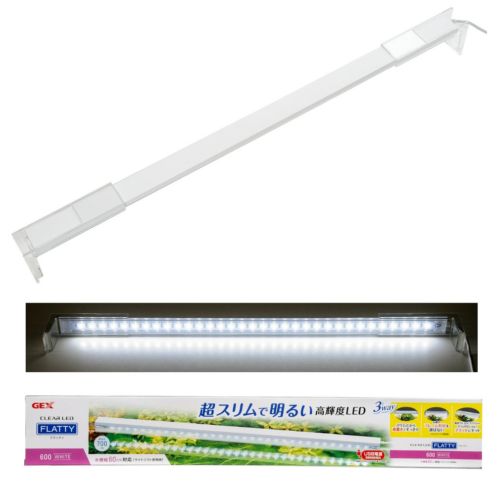 GEX クリアLED フラッティ 600WH | チャーム
