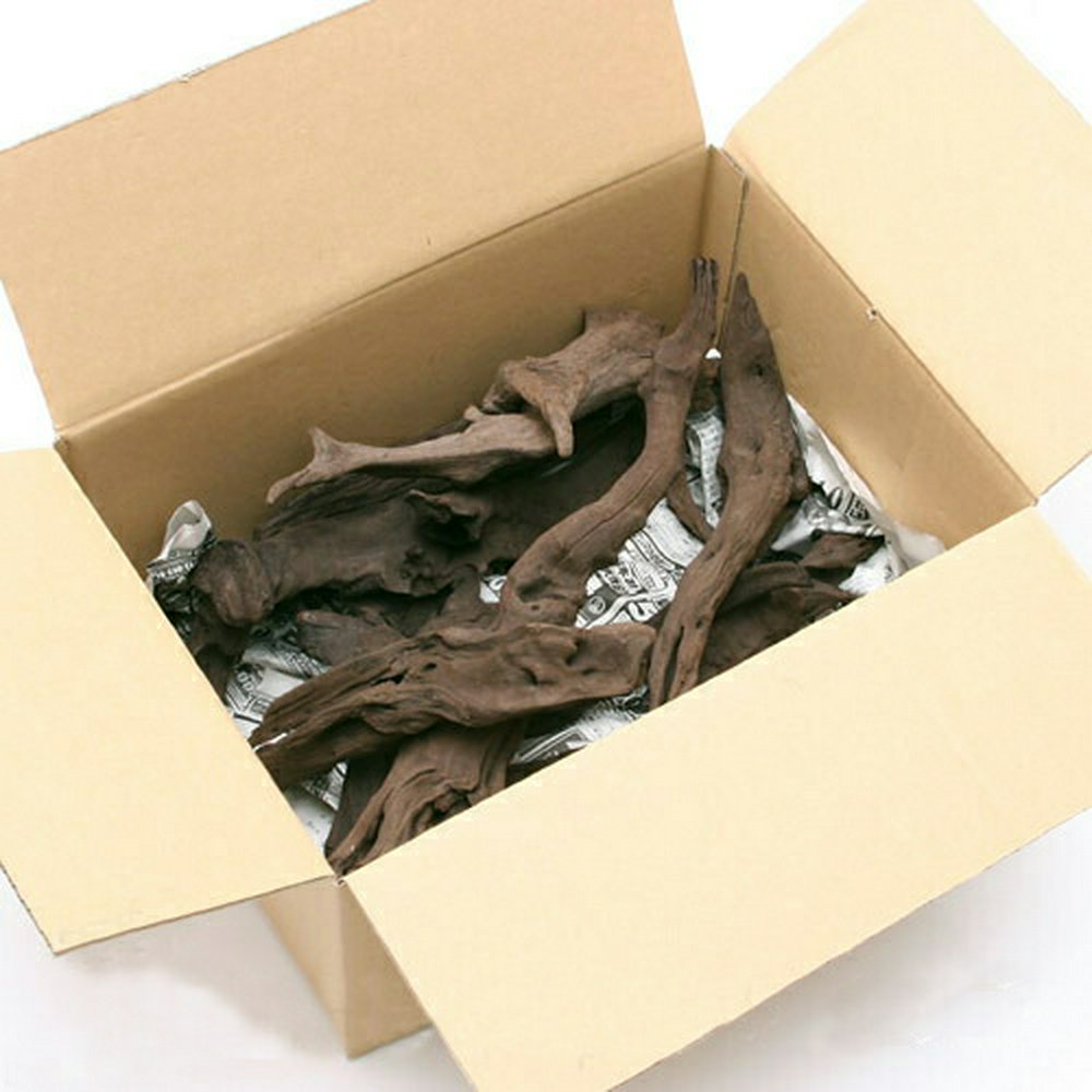 形状お任せ 煮込み済み 上質流木 雅 サイズミックス(約25~45cm) 10本