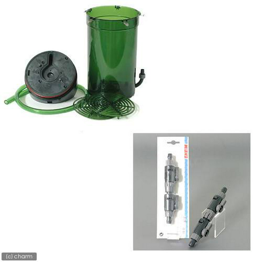 エーハイム2215 1台、2213 4台、サブフィルター用 2台、その他