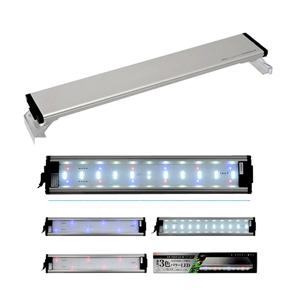 GEX クリアLEDパワー3 450 45cm水槽用照明 ライト 熱帯魚 水草 | チャーム