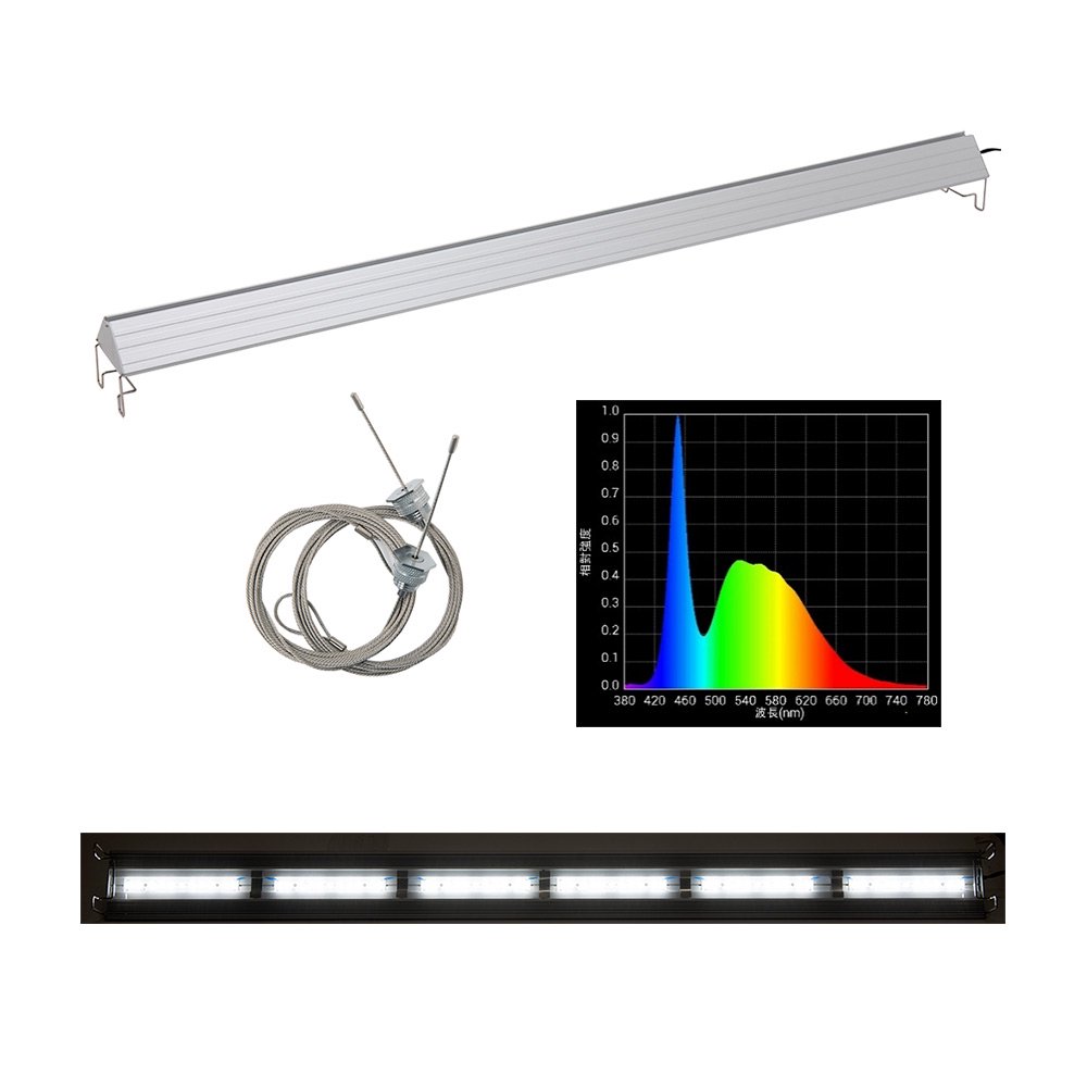 アクロ TRIANGLE LED BRIGHT 1200 8400lm Aqullo 120cm水槽