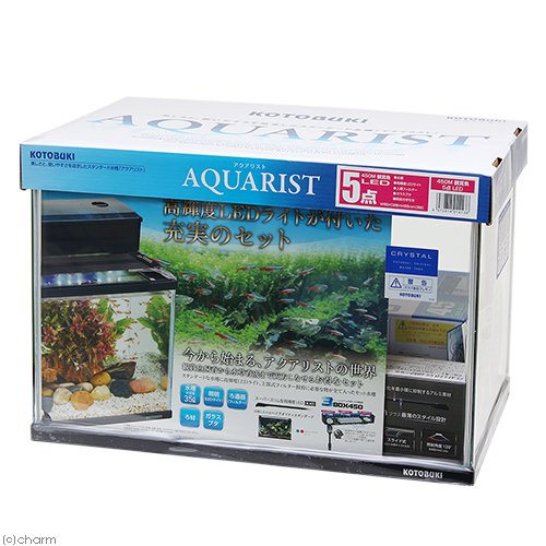 コトブキ工芸 水槽セット アクアリスト450M 観賞魚 LED 45cm水槽セット