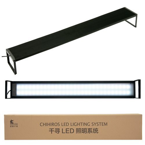 Chihiros LED WRGB2 SLIM90 ブラック RGBライト 調光機能付き 3600lm