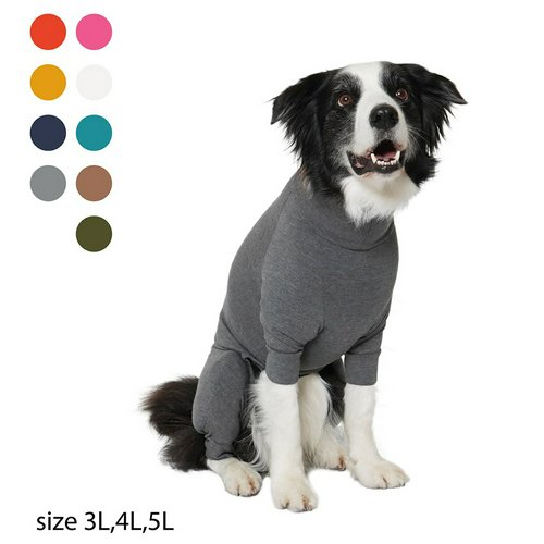 犬 服 マンダリンブラザーズ スキンタイトスーツ グレー 5L ドッグ