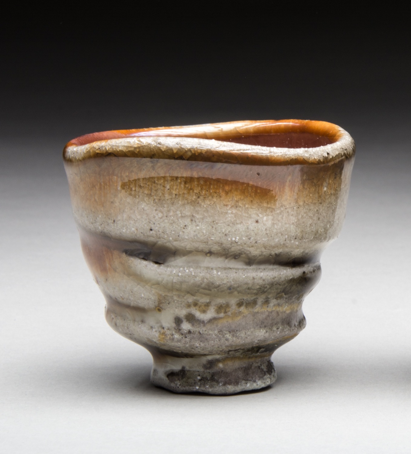 JOHN DIX ジョン ディックス】酒杯 ぐい呑み 共箱 栞大上窯 丹波 JOHN