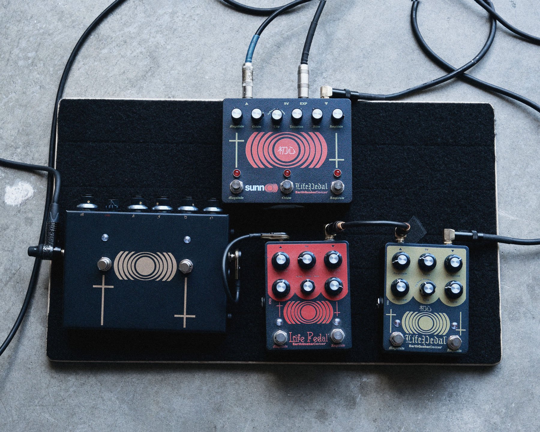 EarthQuaker Devices Life Pedal クローン Life Pedal Clone vs