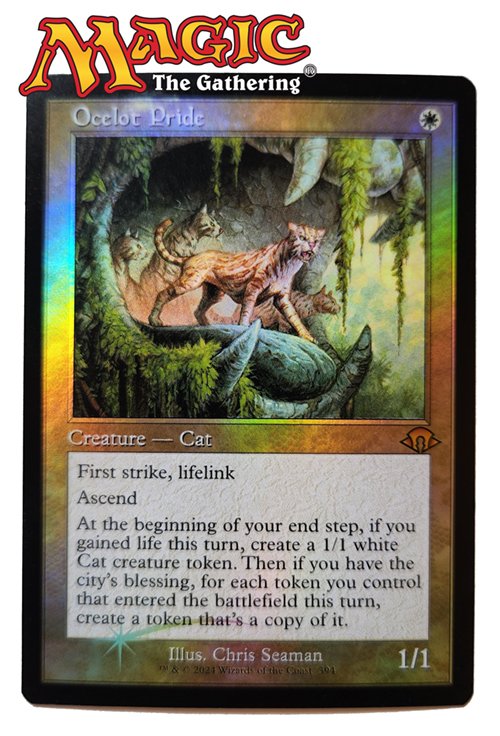 ワ*ク様 オセロットの群れ/ocelot pride スケッチ入りプルーフ 05 ワ*ク