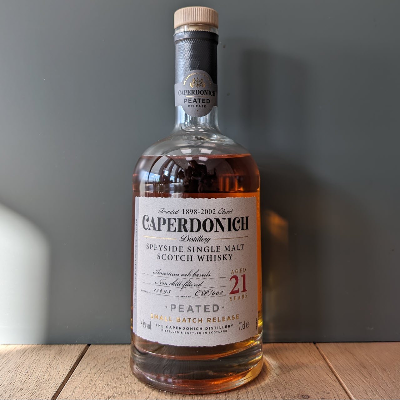CAPERDONICH 21年 スコッチウイスキー キャパドニック 21年