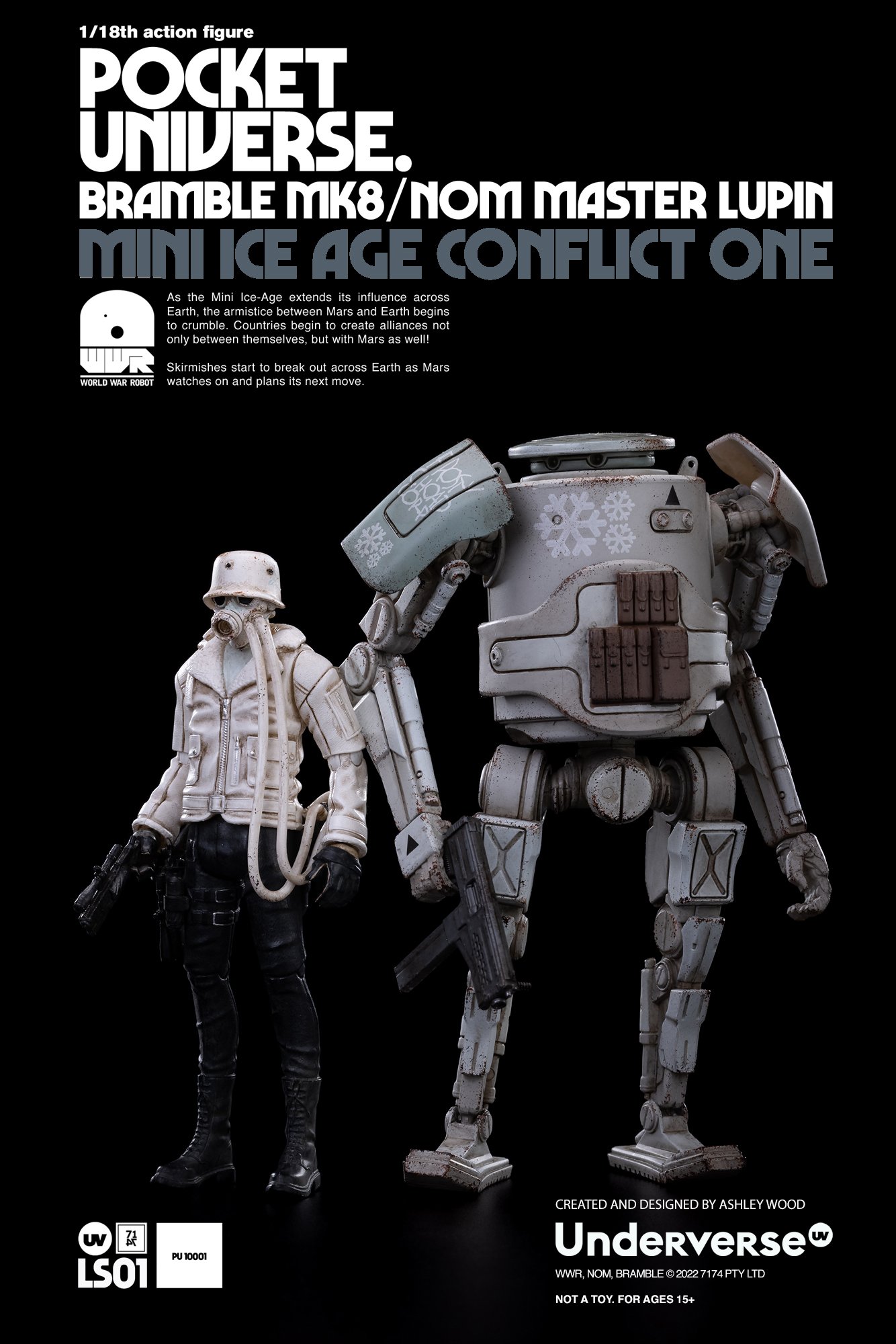 WWR JDF Mighty Square 「WORLD WAR ROBOT」 Mighty Square ThreeA