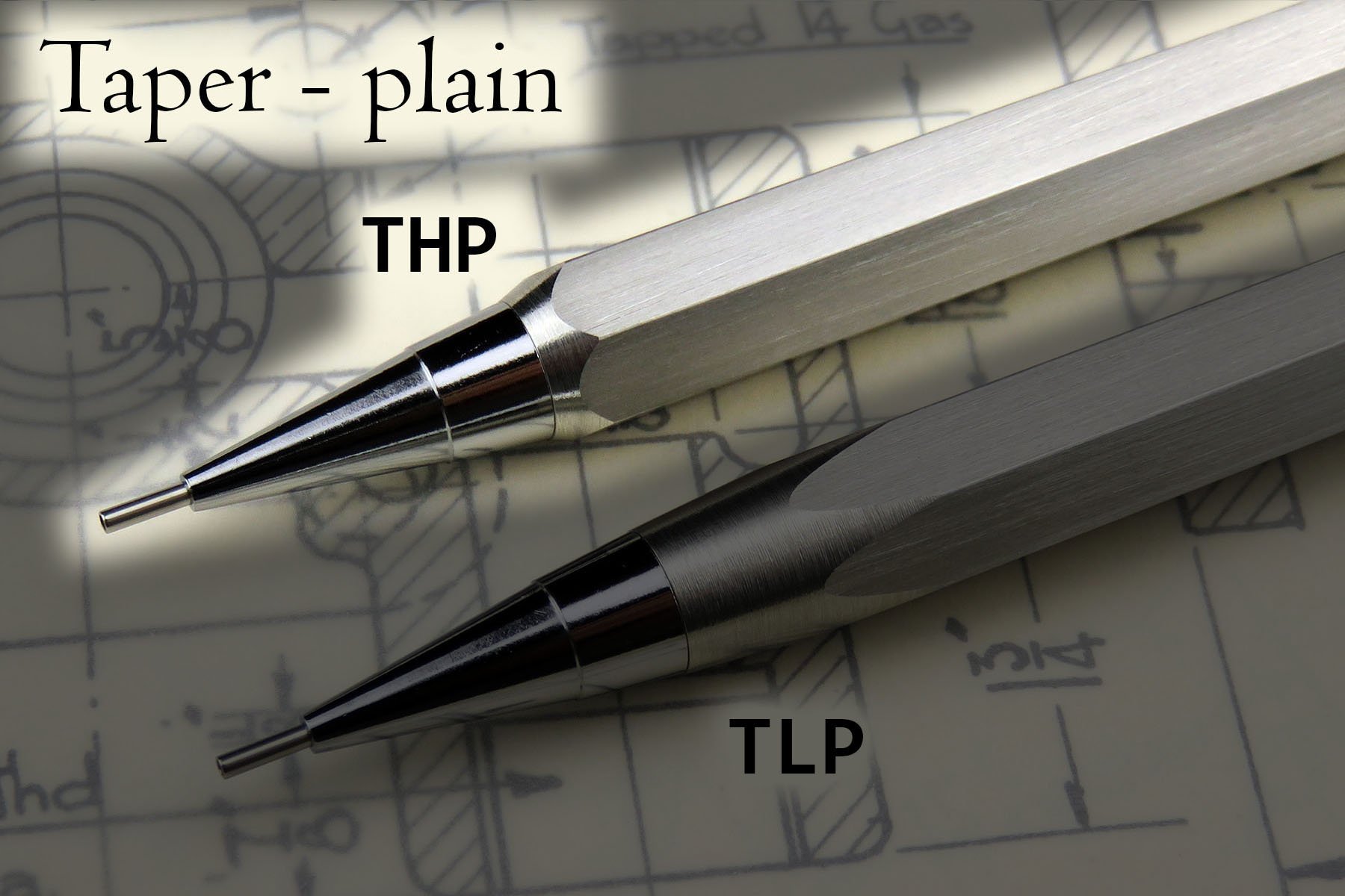 Number 9 Pencil - stainless/brass/aluminium — IJ Instruments Ltd.