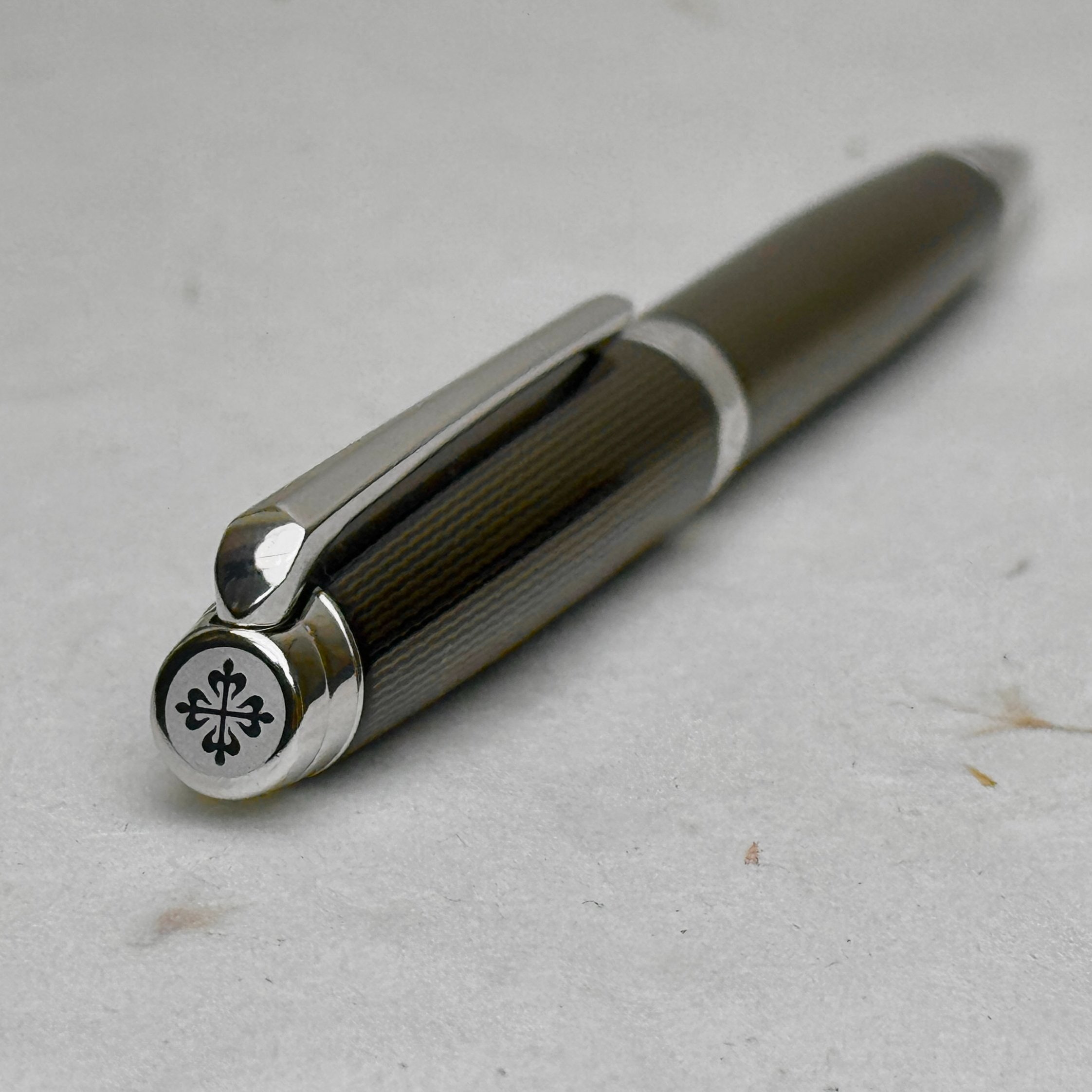 Patek Philippe x CARAN d'ACHE Guilloché Ballpoint Pen