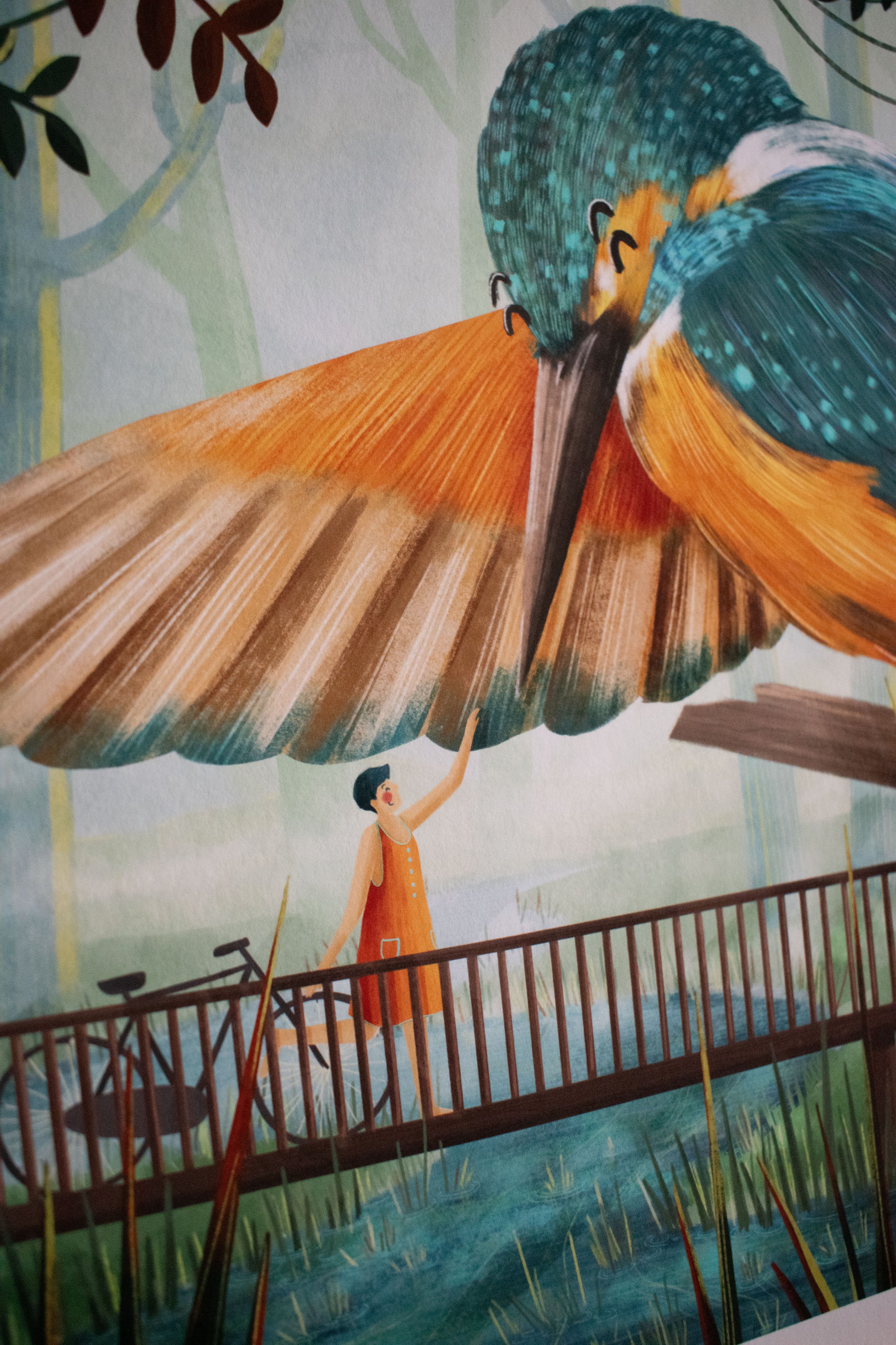 Kingfisher – Fine Art Print – Nature-Inspired Wall Art, Seconds