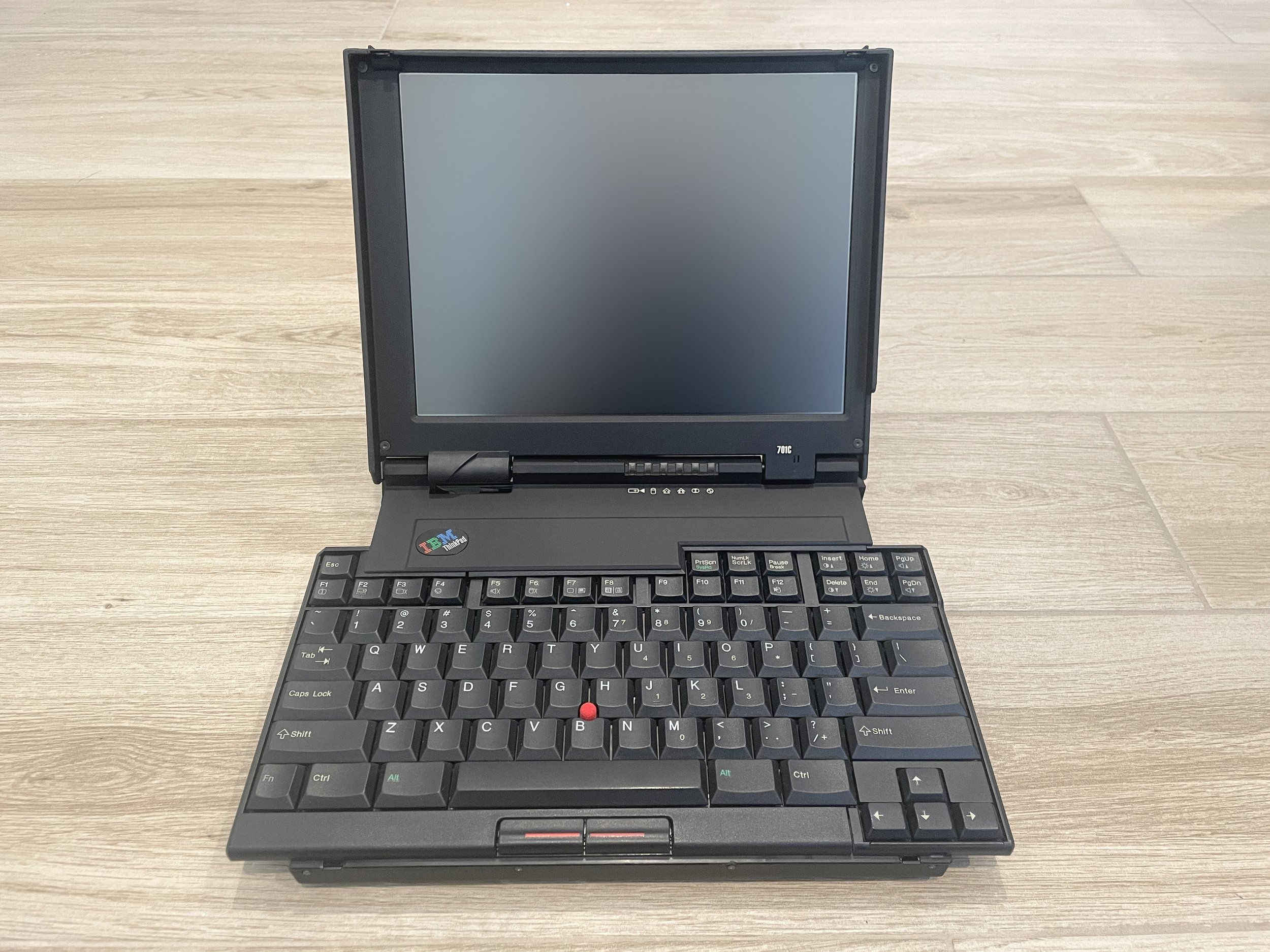 新品未開封】IBM ThinkPad 701C 模型 IBM ThinkPad 701C 10th