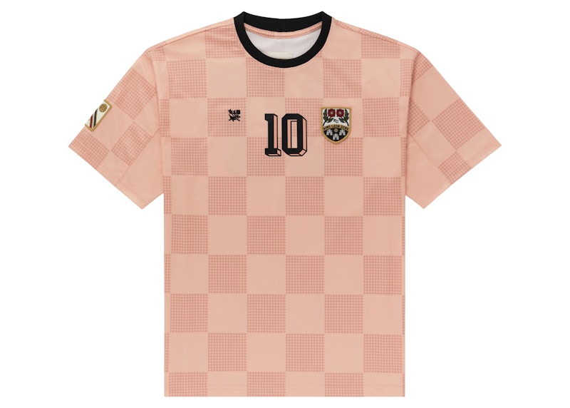 Aime Leon Dore Team Soccer Jersey Pink Men's - SS23 - US