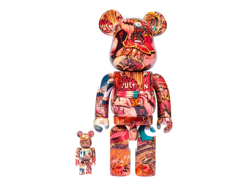 Bearbrick Rockin'Jelly Bean 100% & 400% Set - US