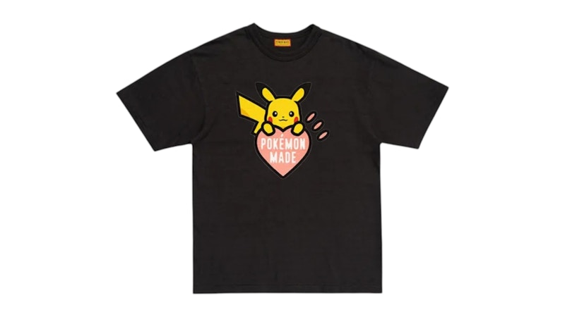 Human Made x Pokemon Graphic Pikachu Seoul T-shirt Black Men's - US