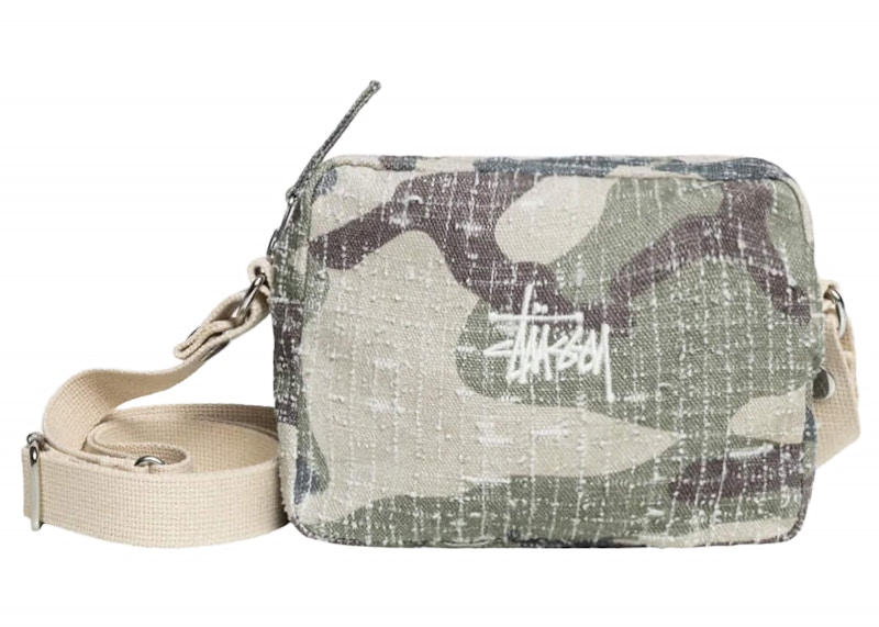 Stussy Needle Punch Side Pouch Camo Men's - SS24 - US