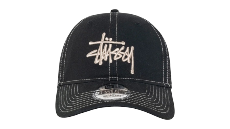 Stussy 9TWENTY 黒 キャップ Stussy SS Link 9Twenty Cap Black - SS23