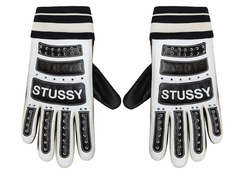 激レア】old stussy 手袋 ss link シャネルロゴ 激レア】old stussy