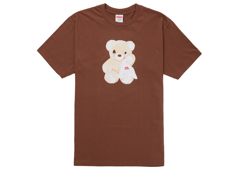 Supreme-Bear-Tee-SS25-Brown-