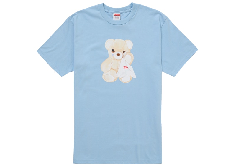 Supreme Bear Tee (SS25) Powder Blue Men's - SS25 - US