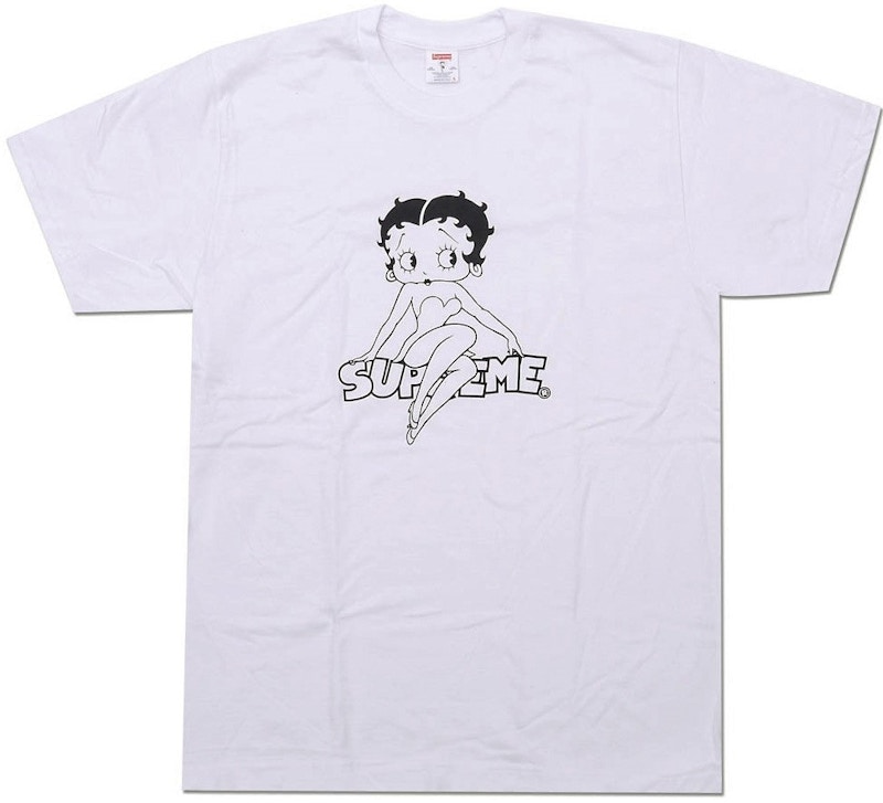 Supreme Betty Boop Tee White Men's - SS16 - US