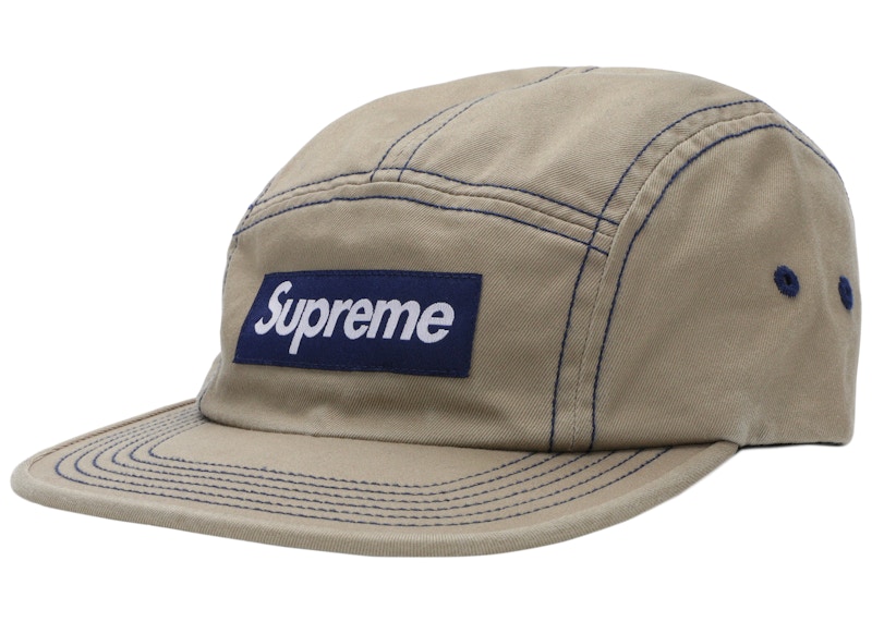 Supreme Contrast Stitch Camp Cap 18ss
