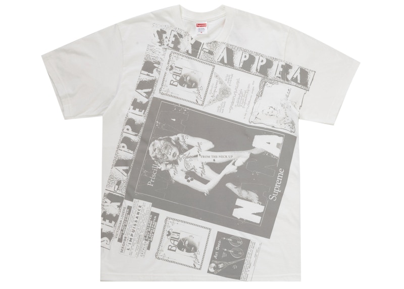 Supreme Collage Tee White Men's - SS24 - US