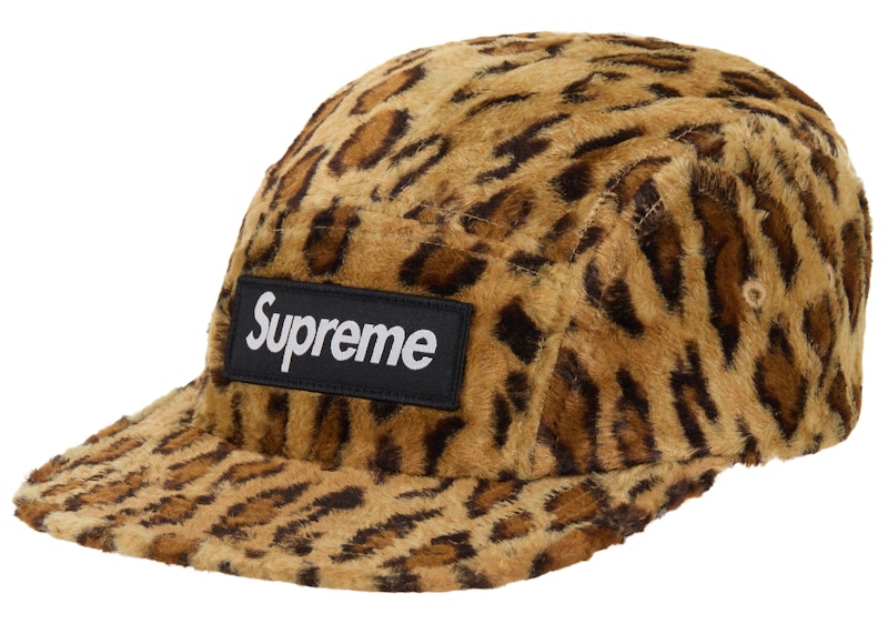 Supreme GOODENOUGH Crushed Rayon Camp Cap Leopard - SS25 - US