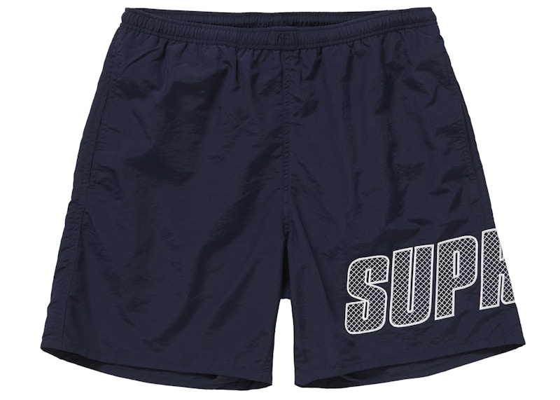 Supreme Supreme Logo Appliqué Water Short Logo Appliqué Water