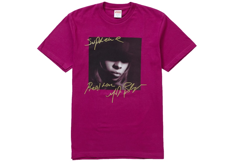 Supreme Mary J. Blige Tee Magenta Men's - FW19 - US