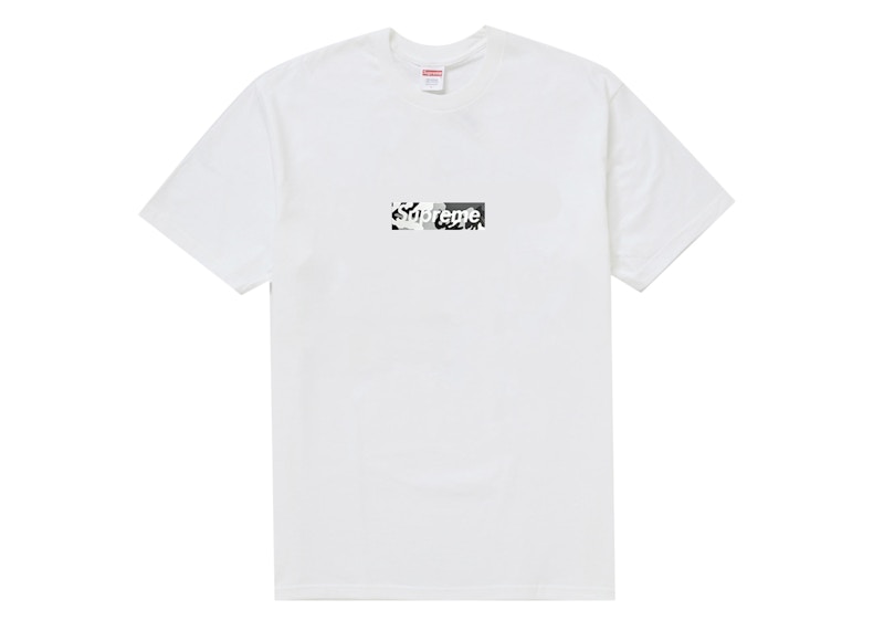 Supreme Miami Box Logo Tee White Men's - SS25 - US