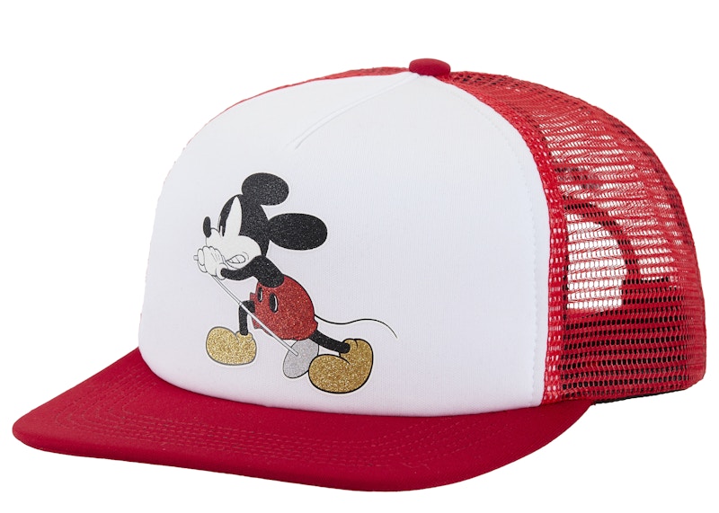 Supreme Number (N)ine Mickey Mesh Back 5-Panel Red - US
