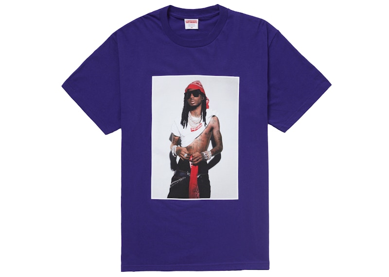 Supreme Playboi Carti Tee Purple Men's - FW25 - US